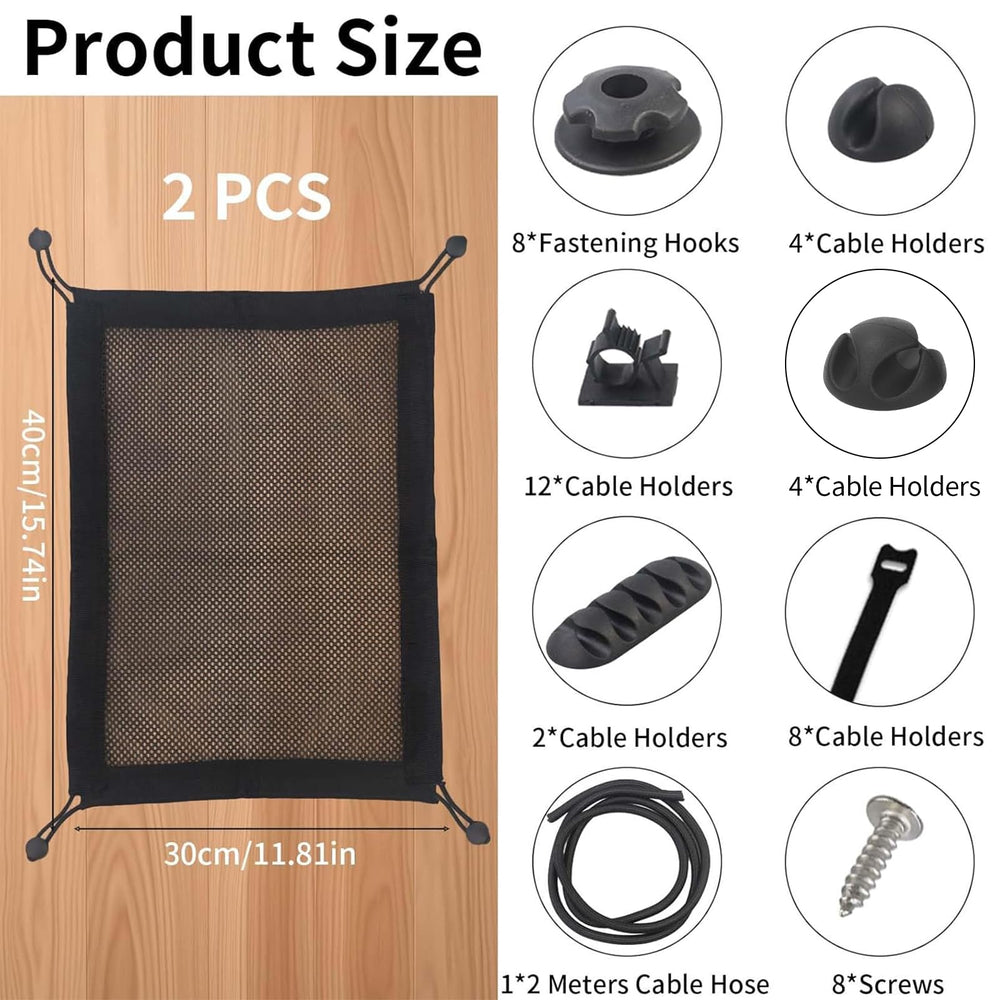 AIVORO 2 x Cable Network Desk