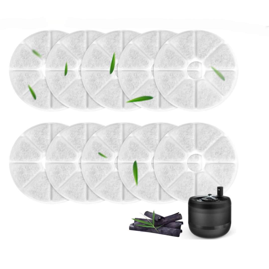 AIVORO Pack of 10 Cat Fountain Filter
