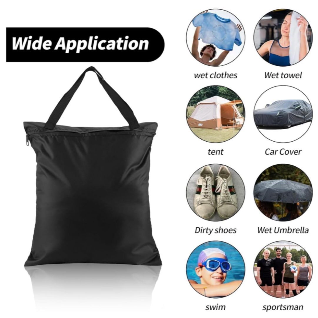 AIVORO Pack of 3 Wetbag Black