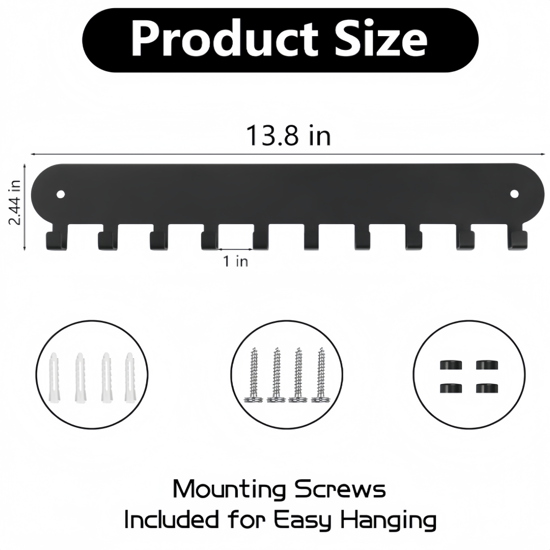 AIVORO Key Rack with 8 Hooks
