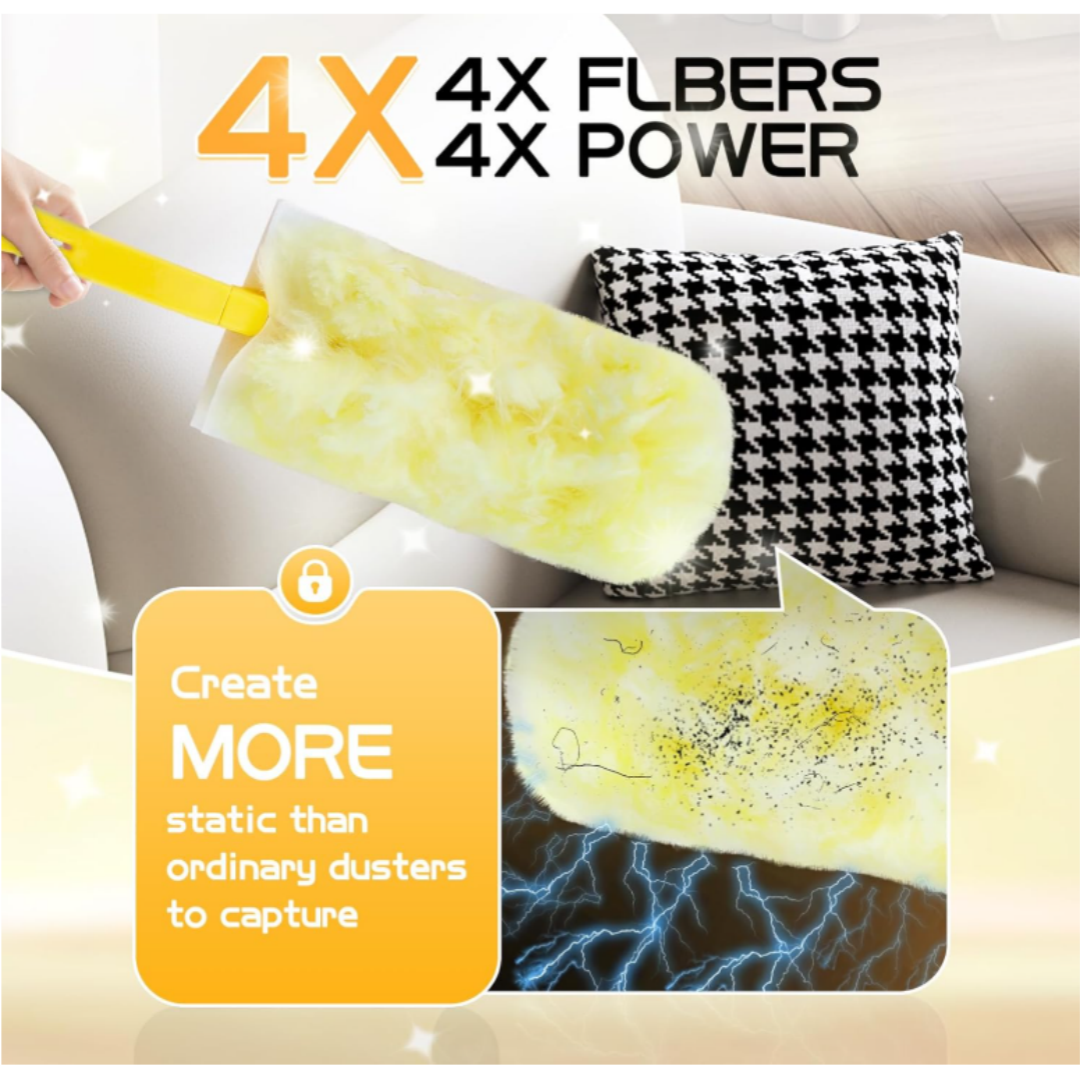 AIVORO Pack of 42 360° Swiffer Dust Magnet Refill Set